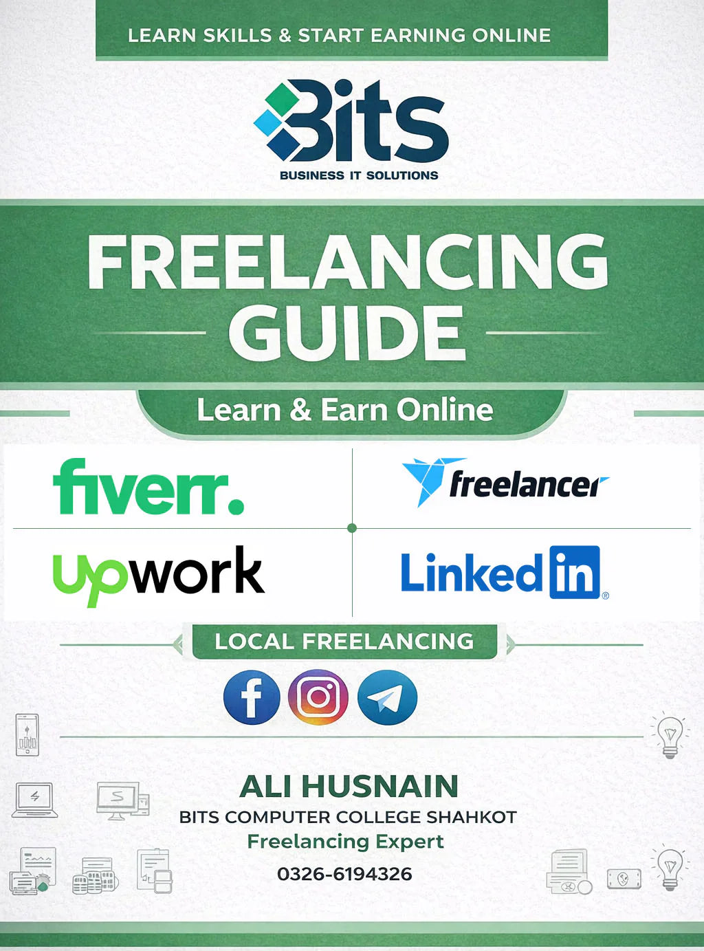 Complete Freelancing Notes Bundle – Earn from Fiverr, Upwork, Freelancer & LinkedIn